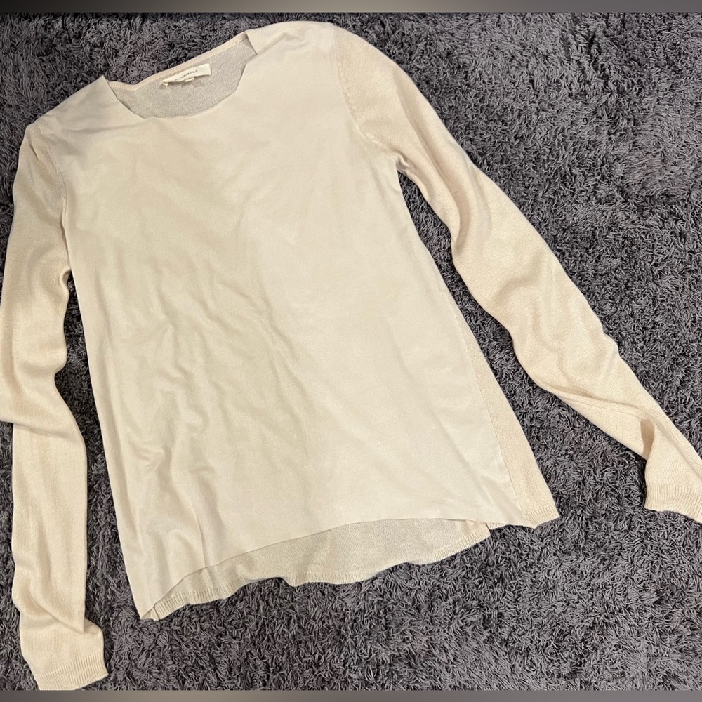 Olivaceous Faux Suede Sweater